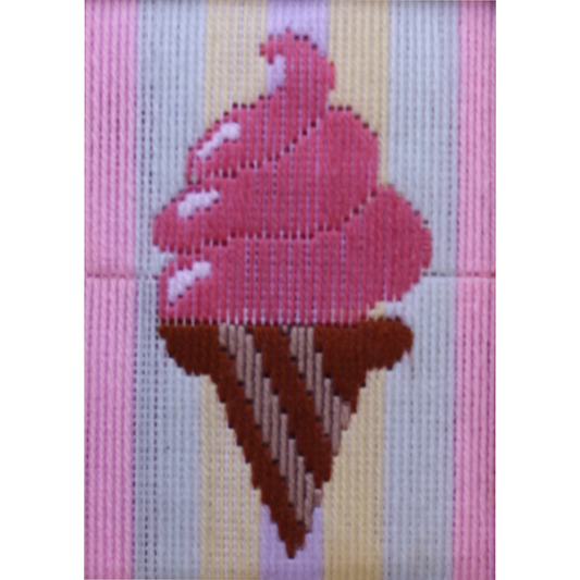 Long Stitch Tapestry Ice Cream