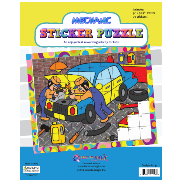 Machanic Sticker Puzzle