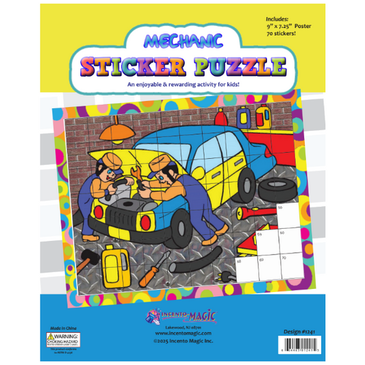 Machanic Sticker Puzzle