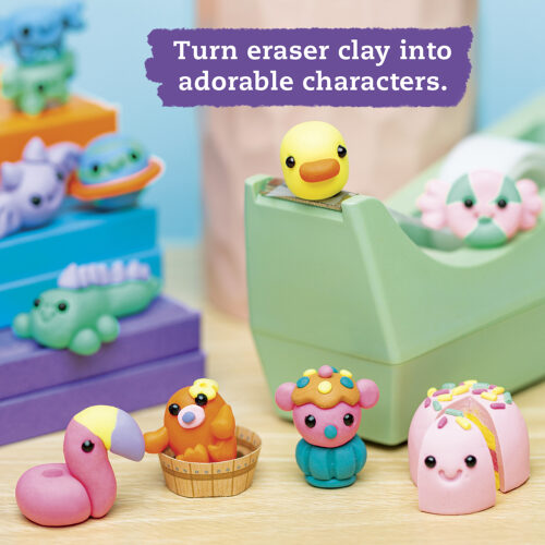 Make Your Own Mini Erasers Kawaii Style