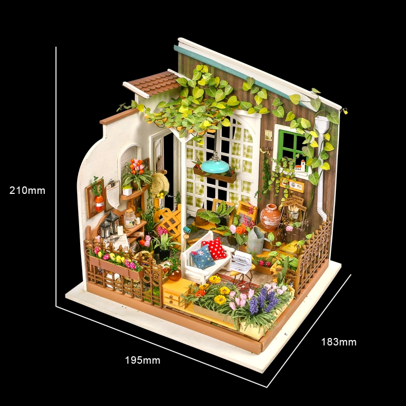 DIY Garden Yard Miniature Kit- Miller's Flower Garden