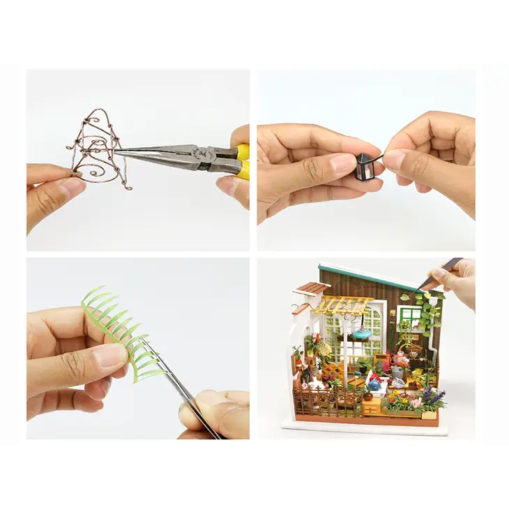 DIY Garden Yard Miniature Kit- Miller's Flower Garden