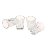 1 :12 Scale Miniature Resin Transparent Cup Set of 4