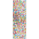6mm Multicolor Gem Stickers