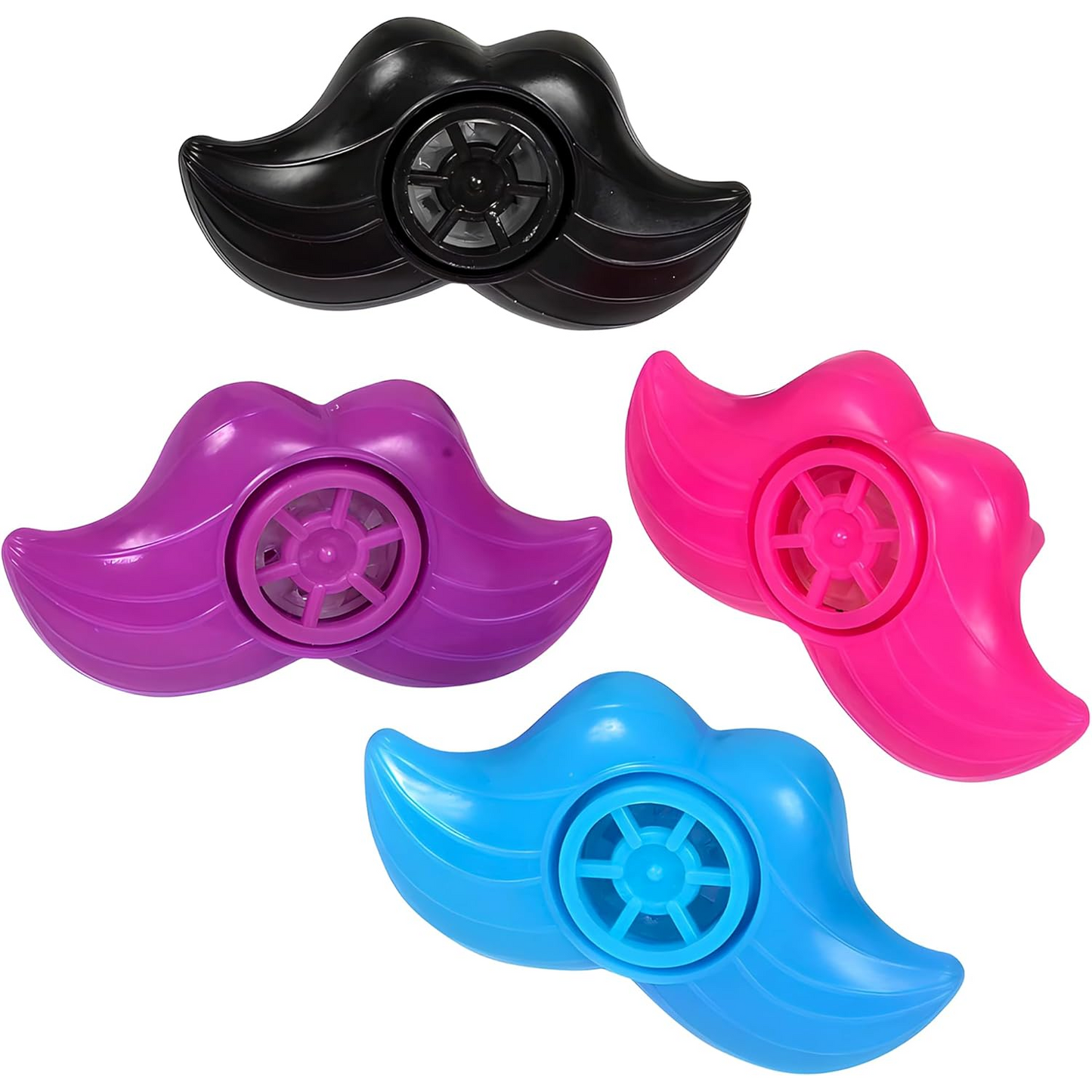 Mustache Lip Whistles-48 Pieces