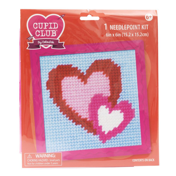 Needlepoint Kit Layered Heart