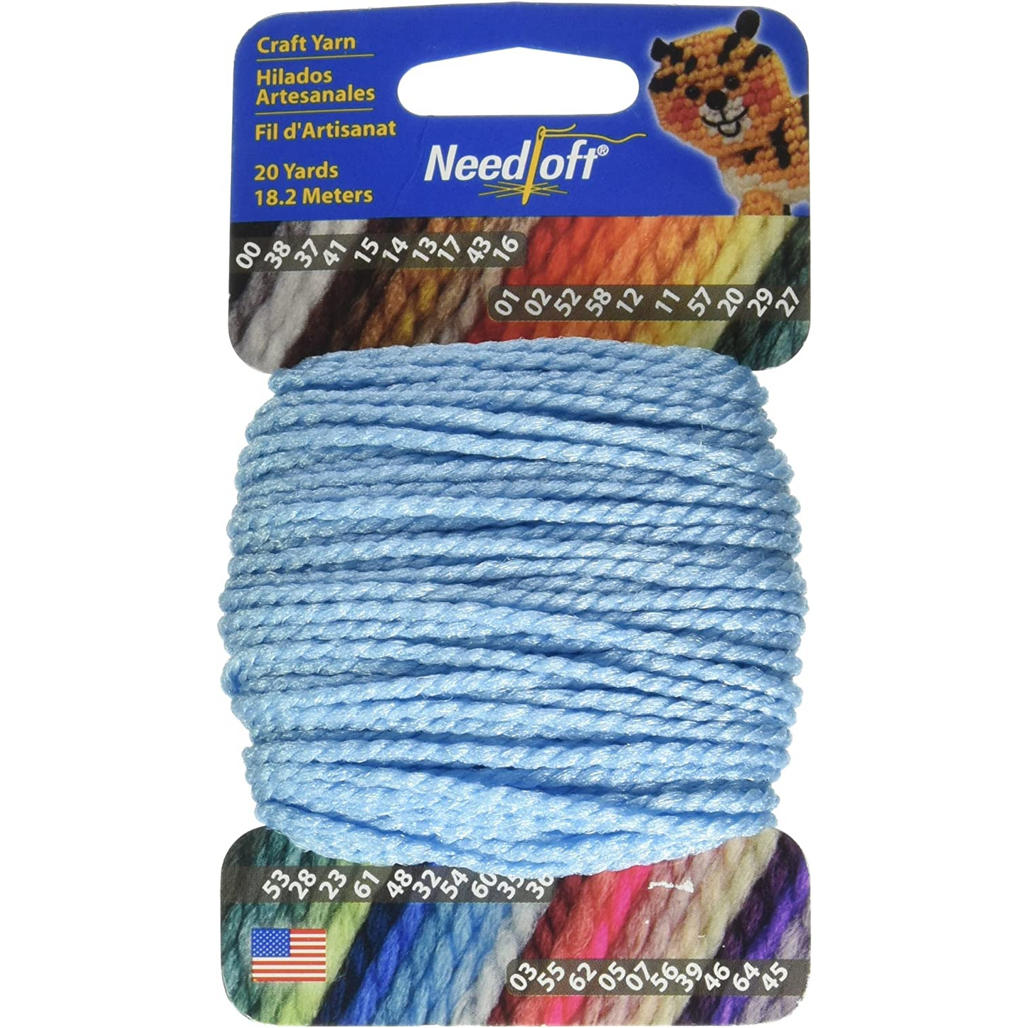 Needloft Craft Yarn 20yd