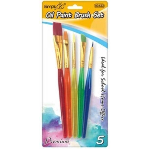 Oil Paint Brush Set