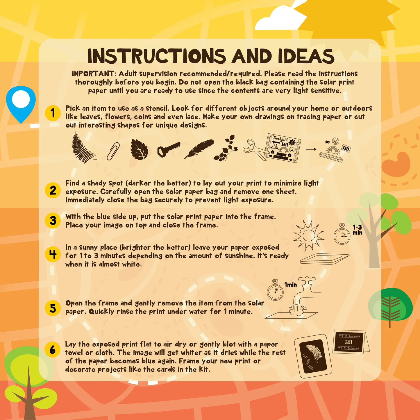 Outdoor Discovery Solar Print Kit