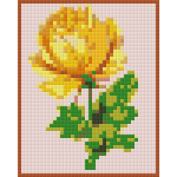 Pixel Hobby Yellow Rose Kit