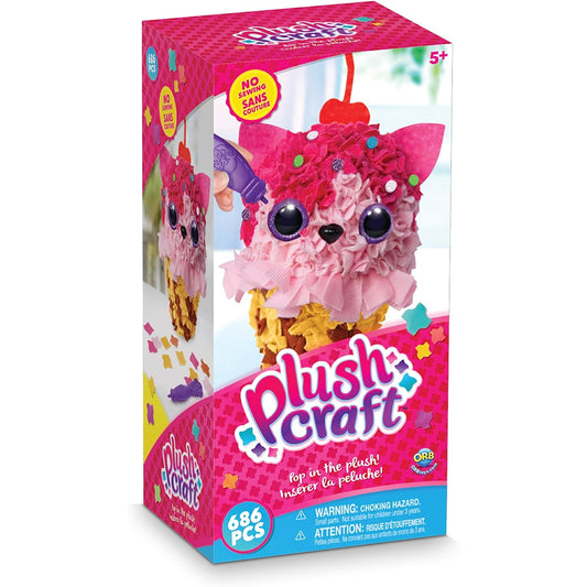 PlushCraft 3D Ice Cream Cat