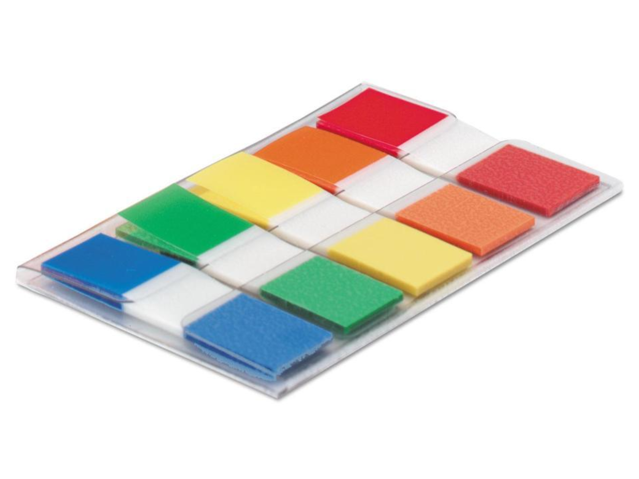 Post-it Page Flags in Portable Dispenser