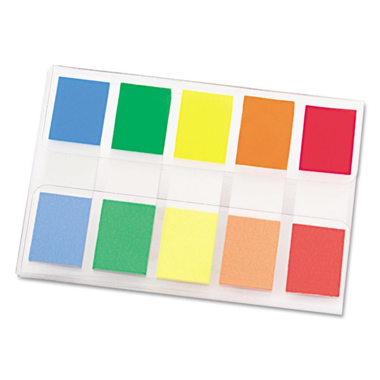 Post-it Page Flags in Portable Dispenser
