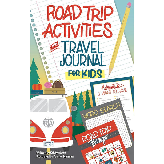 Road Trip Activities And Travel Journal