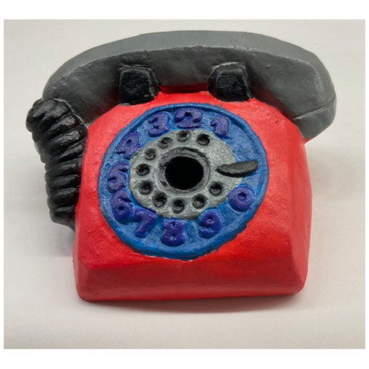 Rotary Phone Pen Holder Mold