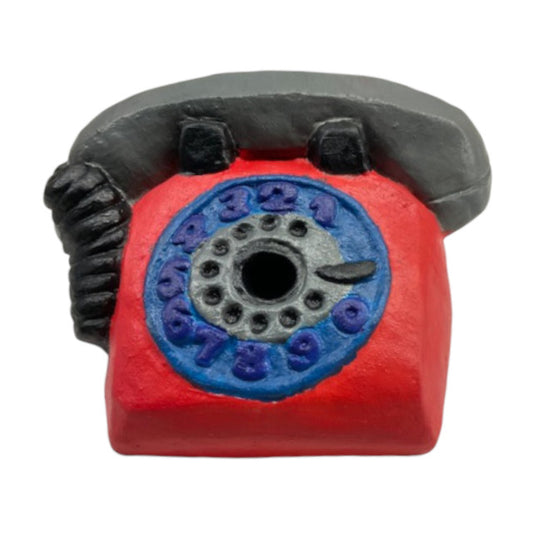 Rotary Phone Pen Holder Ready to Paint Plaster Mold