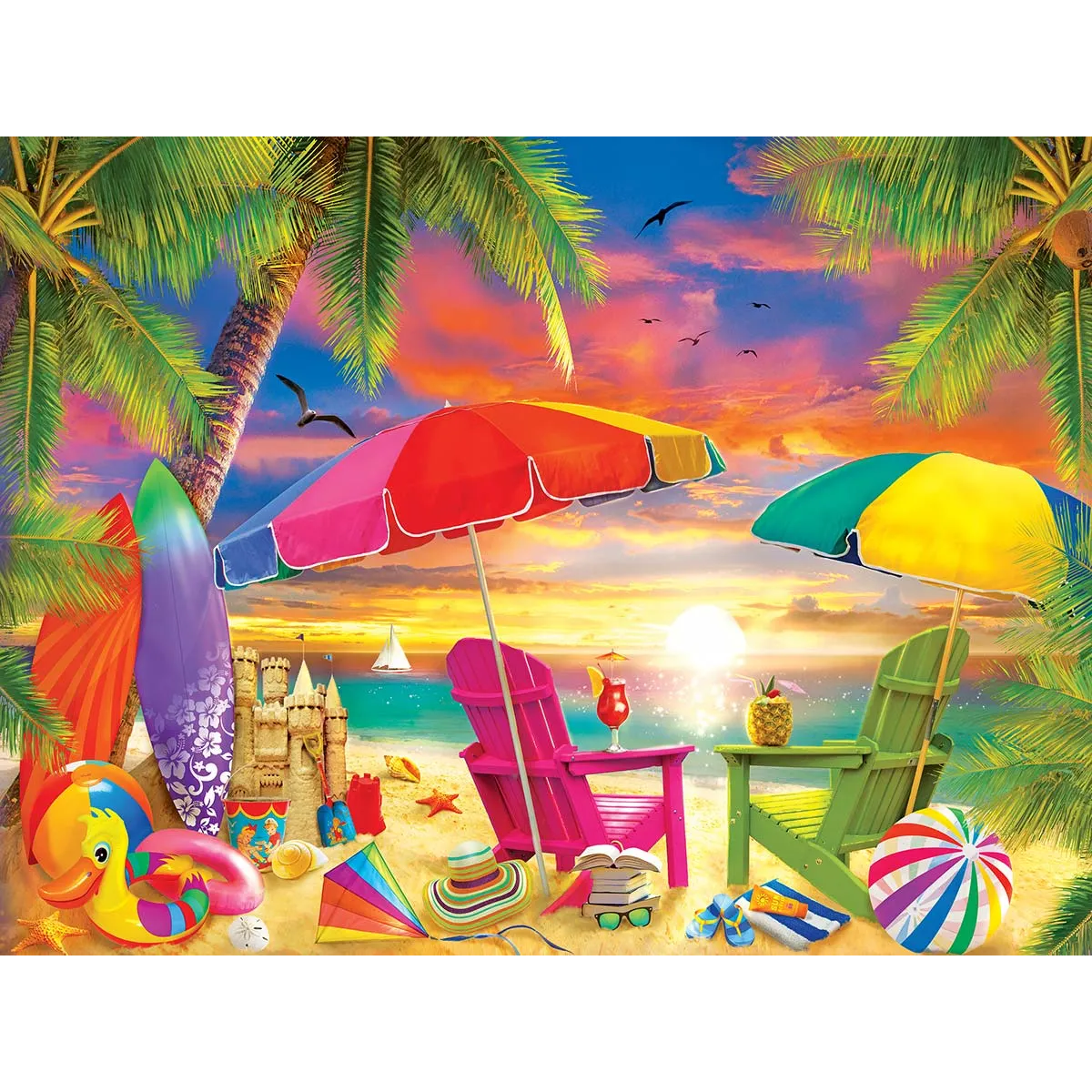 Seaside Afternoon 300 Piece Puzzle
