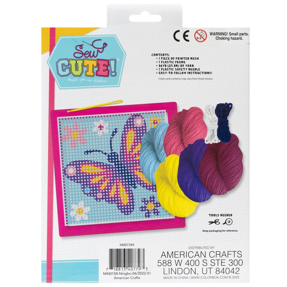 Sew Cute Needlepoint Kit Butterfly