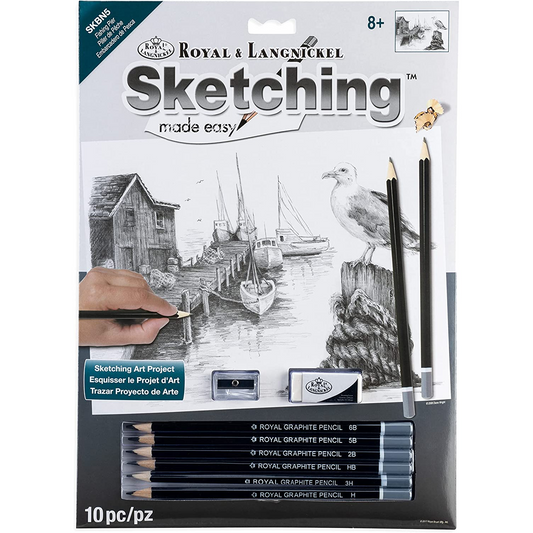 Sketching Made Easy Fishing Pier