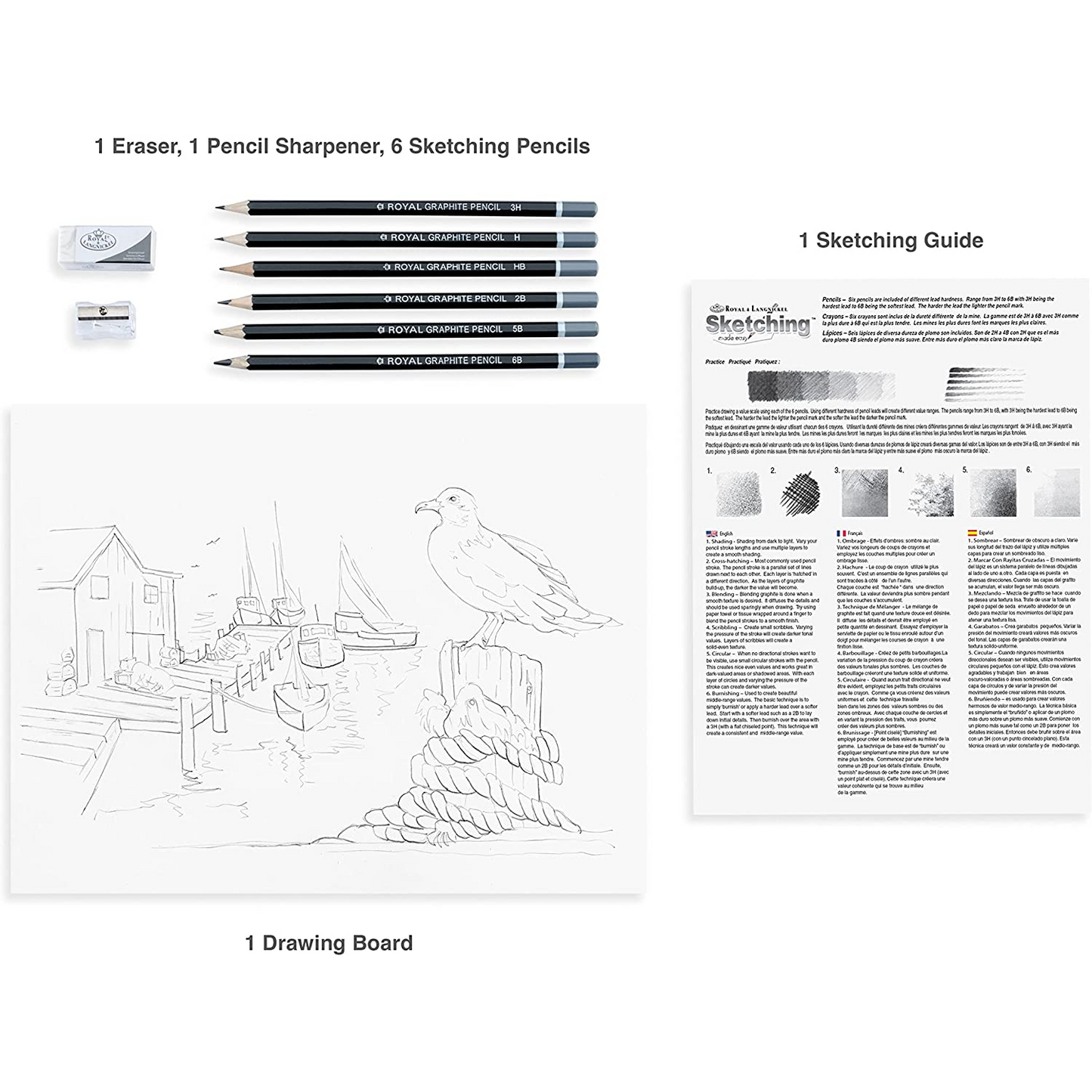 Sketching Made Easy Fishing Pier