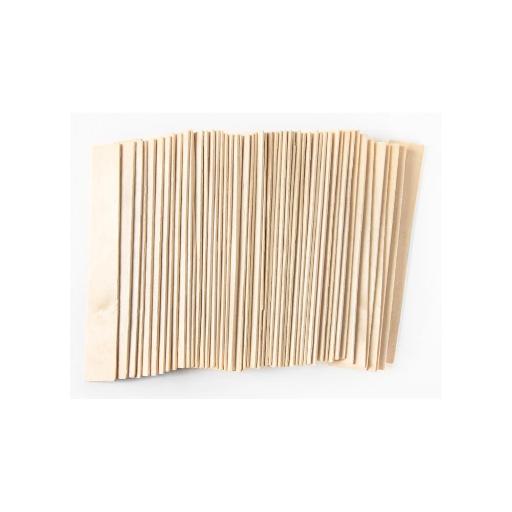 Skinny Square Natural Craft Sticks 75/Pkg