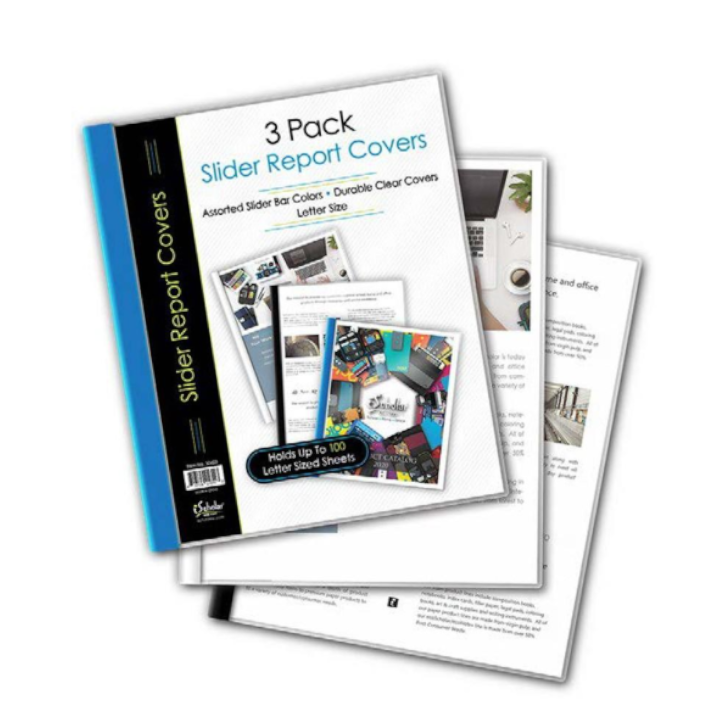 Slider Report Covers - 3 Pack