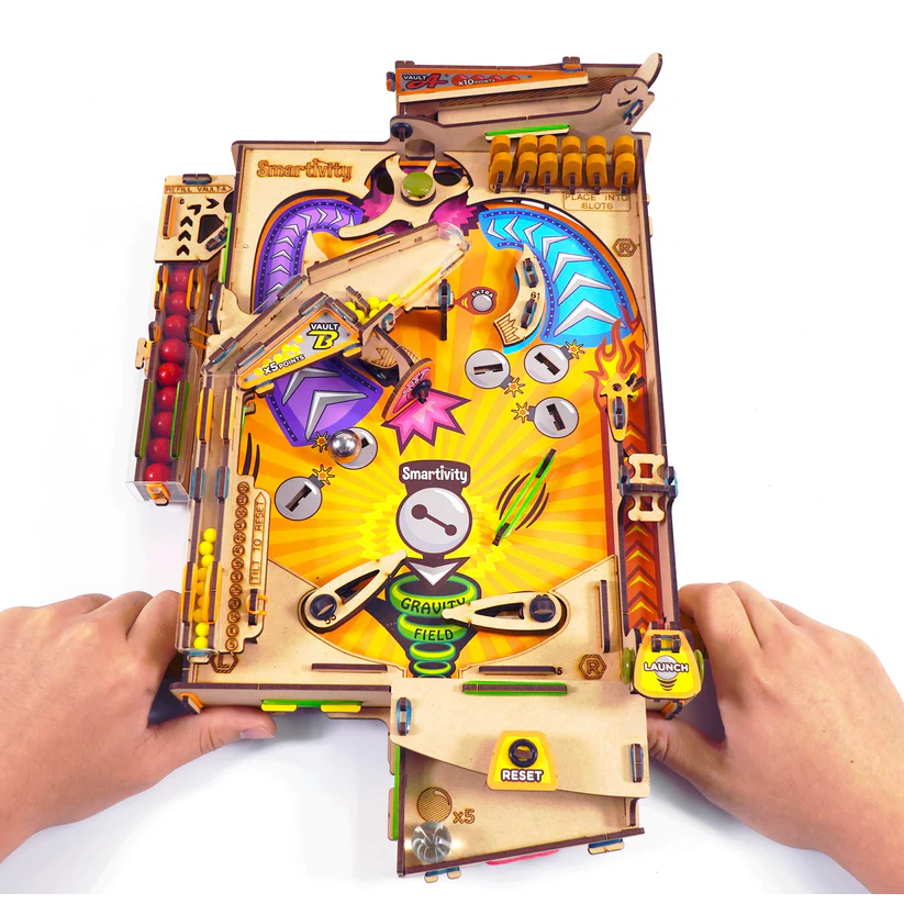 Homemade Led Pinball Machine Smart DIY Pinball Machine – Craft N Color