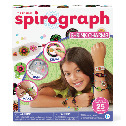 Spirograph Shrink Charms