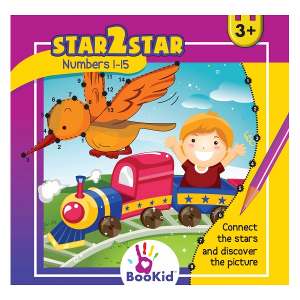 Star to Star Numbers 1-15 Book