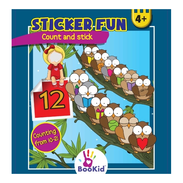 Sticker Fun Count & Stick Book