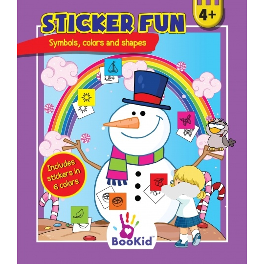 Sticker Fun Symbols, Colors & Shapes Book