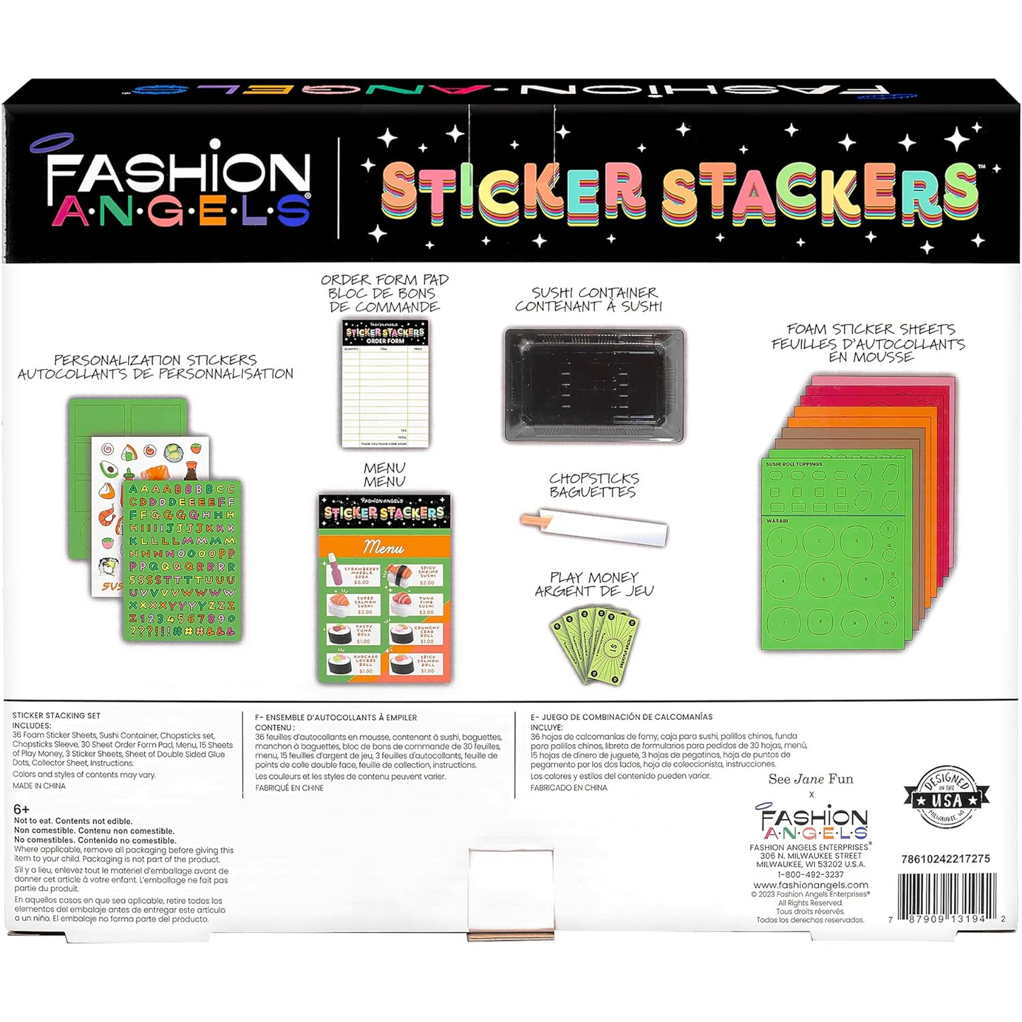 Sticker Stackers Sushi