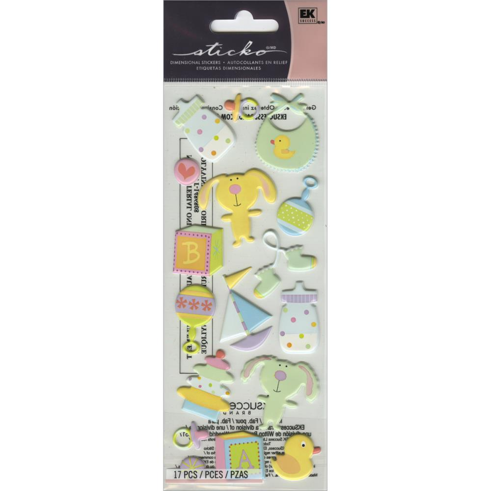 Sticko Dimensional Stickers Baby Toys