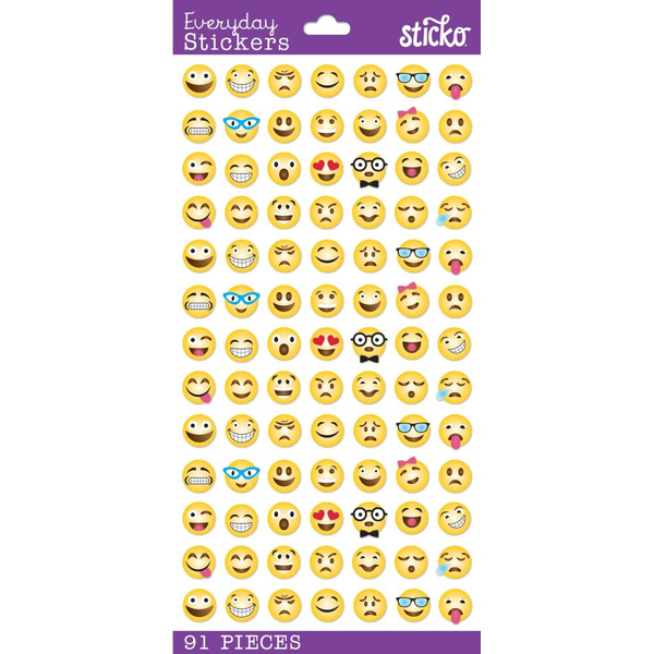 Sticko Themed Stickers Classic Smileys
