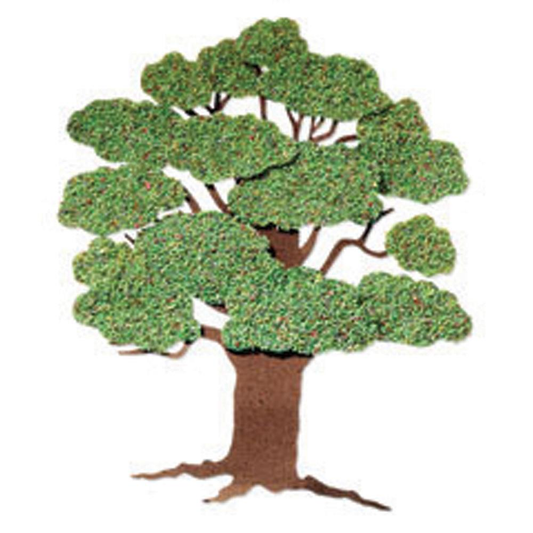 Summer Tree Dimensional Stickers