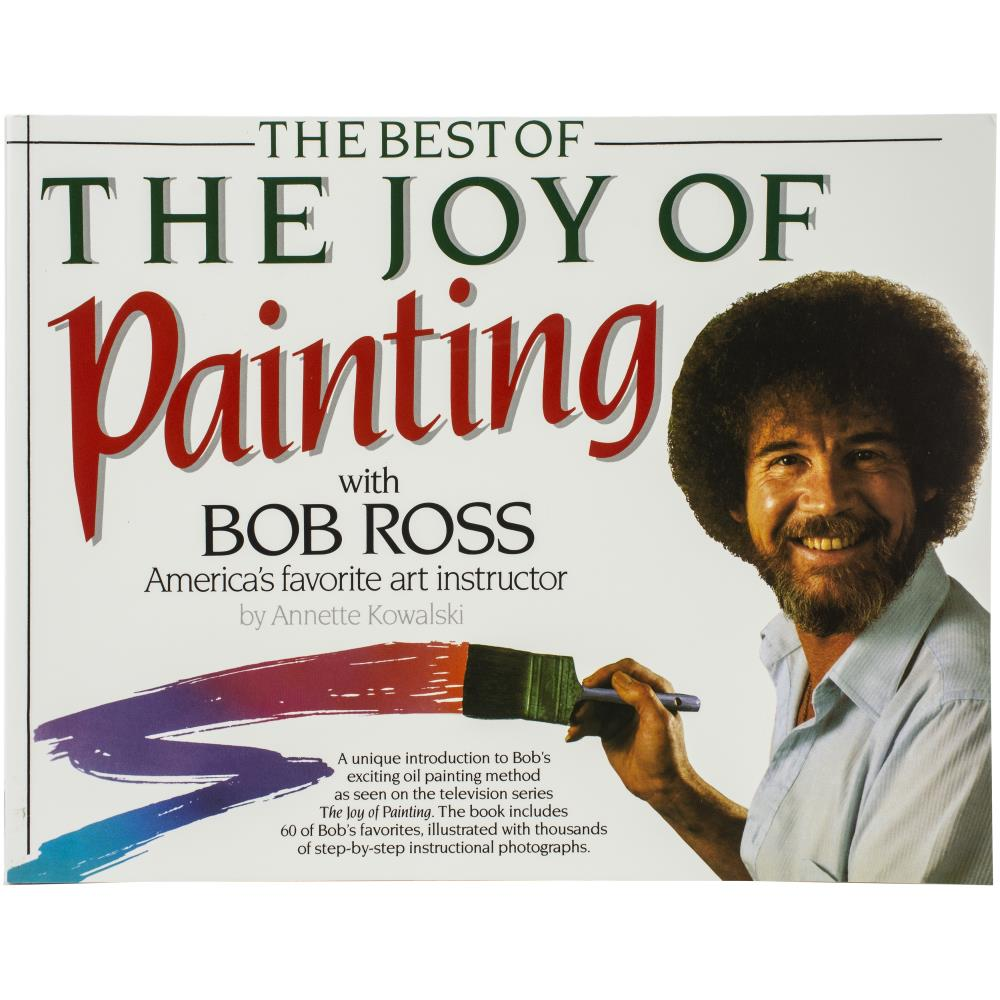 The Best Of The Joy Of Painting Book With Bob Ross – Craft N Color
