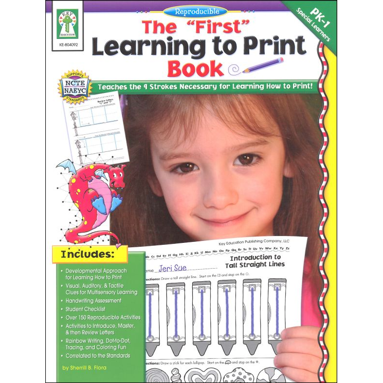 The First Learning to Print Book