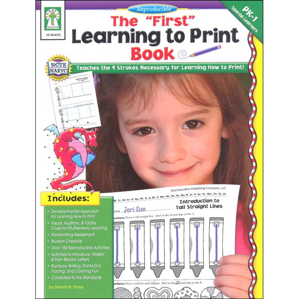 The First Learning to Print Book