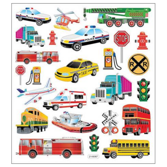 Transportation Stickers