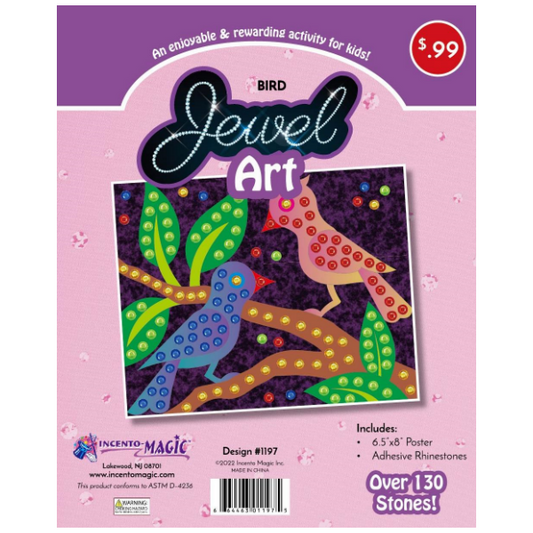 Bird Jewel Art