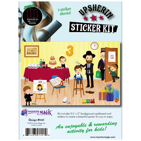 Upsherin Sticker Kit