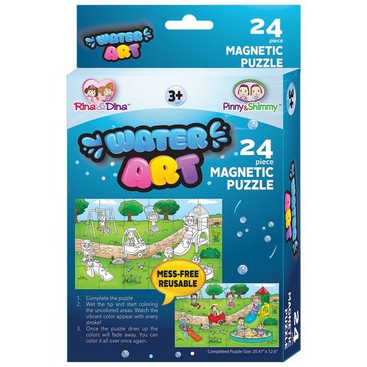 Water Art Magnetic 24 Piece Puzzle
