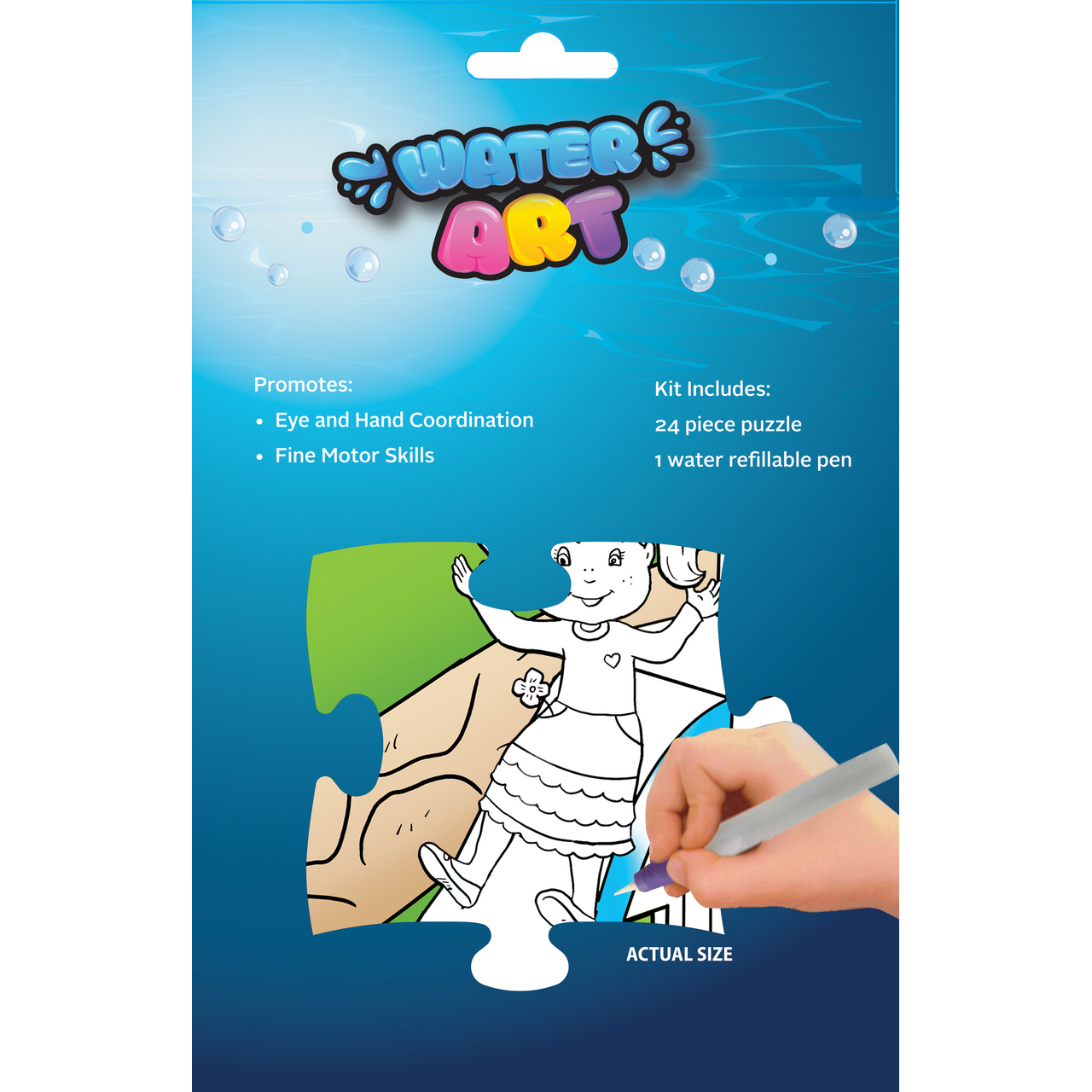 Water Art Magnetic 24 Piece Puzzle
