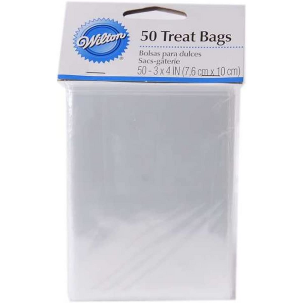 Clear Treats Bags 50