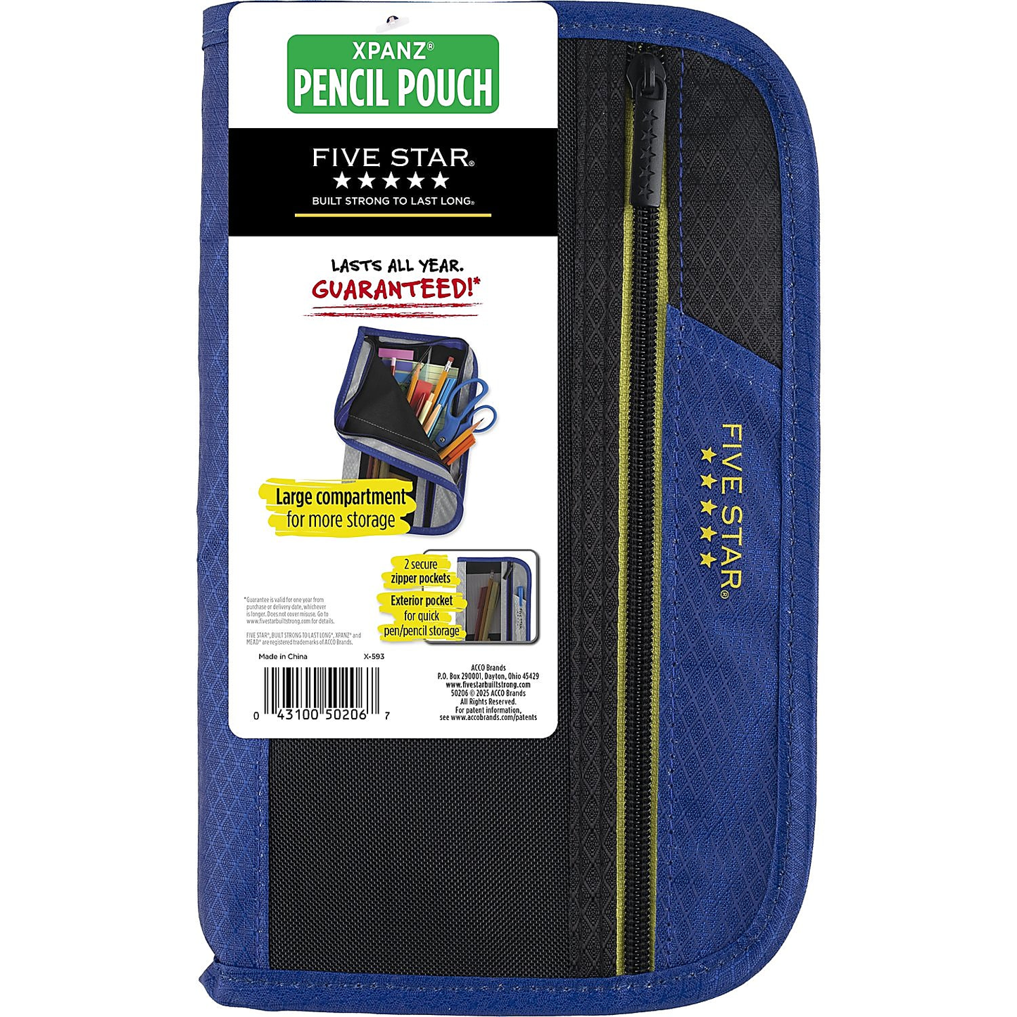 Xpanz Zipper Pouch
