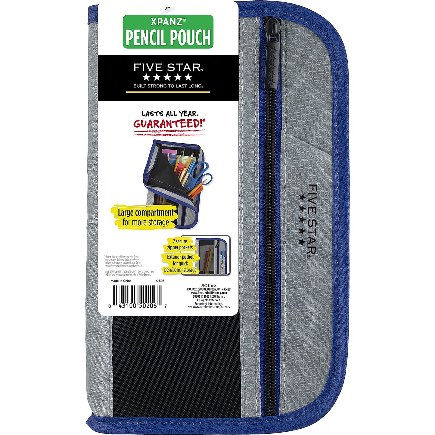 Xpanz Zipper Pouch