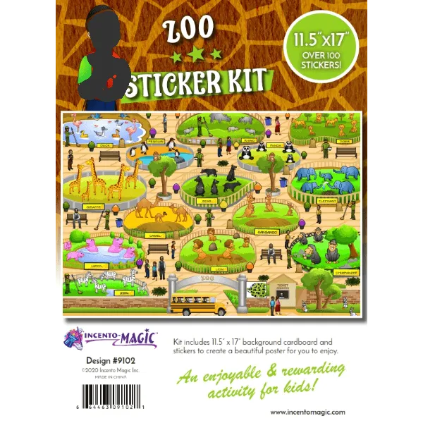 Zoo Sticker Kit