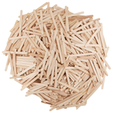 Natural Wood Craft Sticks 4 1/2" x 3/8" - 1000/Box