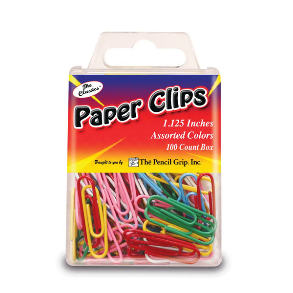 Paper Clips Assorted Colors – Craft N Color