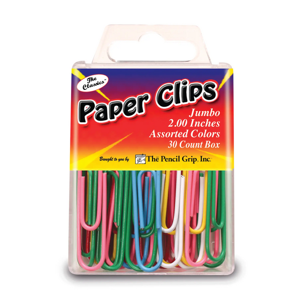Paper Clips Assorted Colors